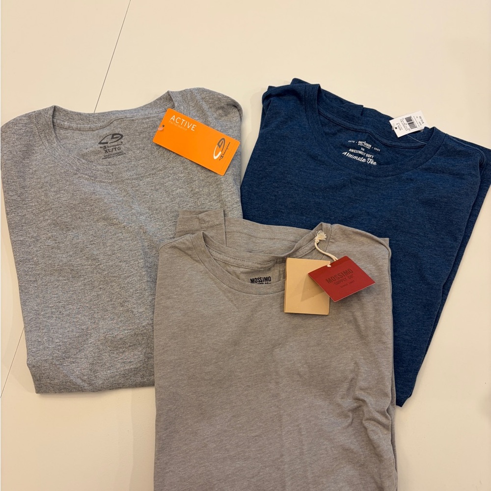 Men’s XL Short Sleeve Shirts Lot of 3 Urban Pipeline, C9, Mossimo - XL - All NWT